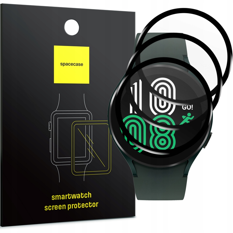 

3X Pełne Szkło Hybrydowe Do Galaxy Watch 4 40MM