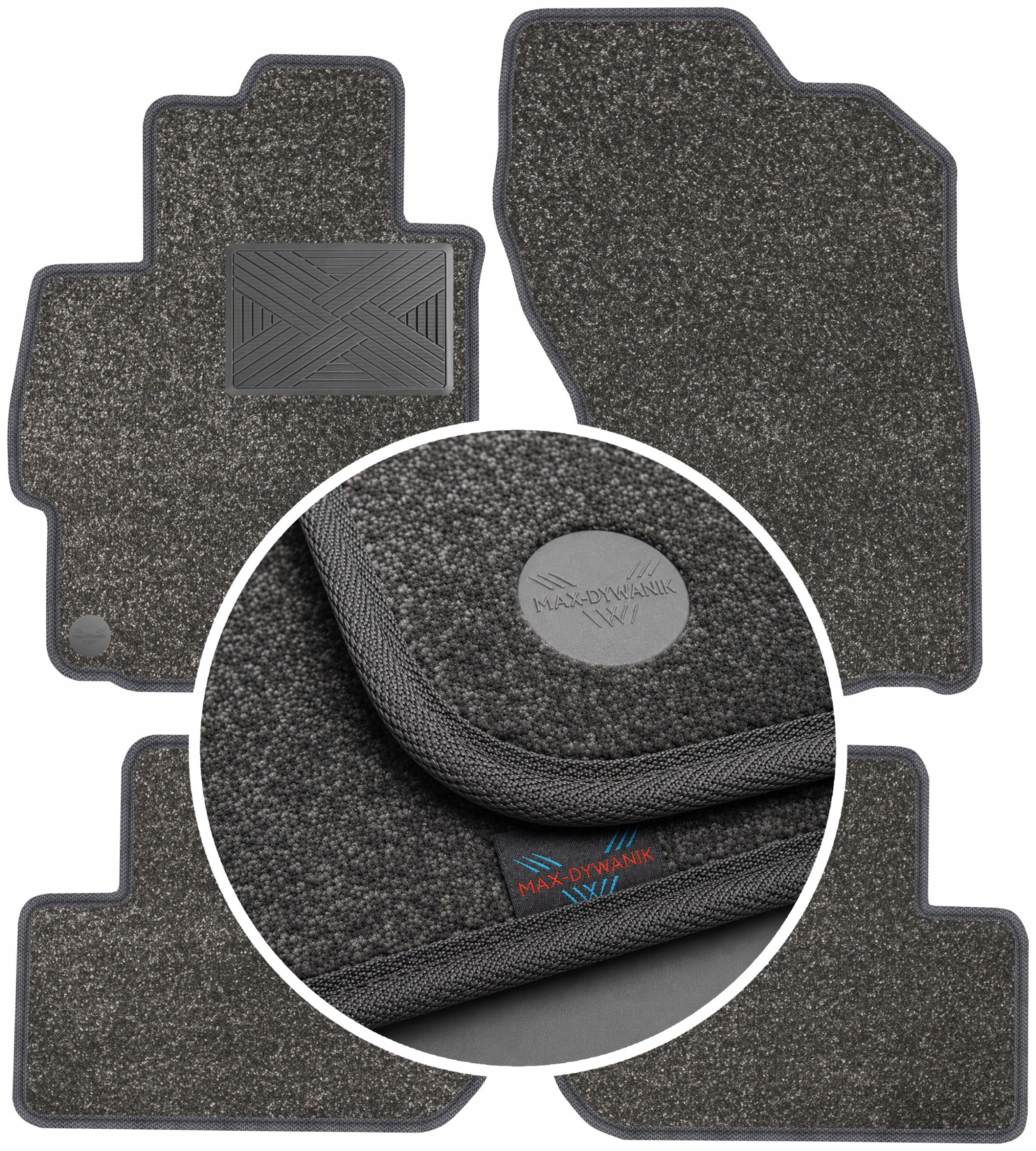 Lancer VIII 5os 2007-2016 Koberce do auta Perl-Line 12 mm