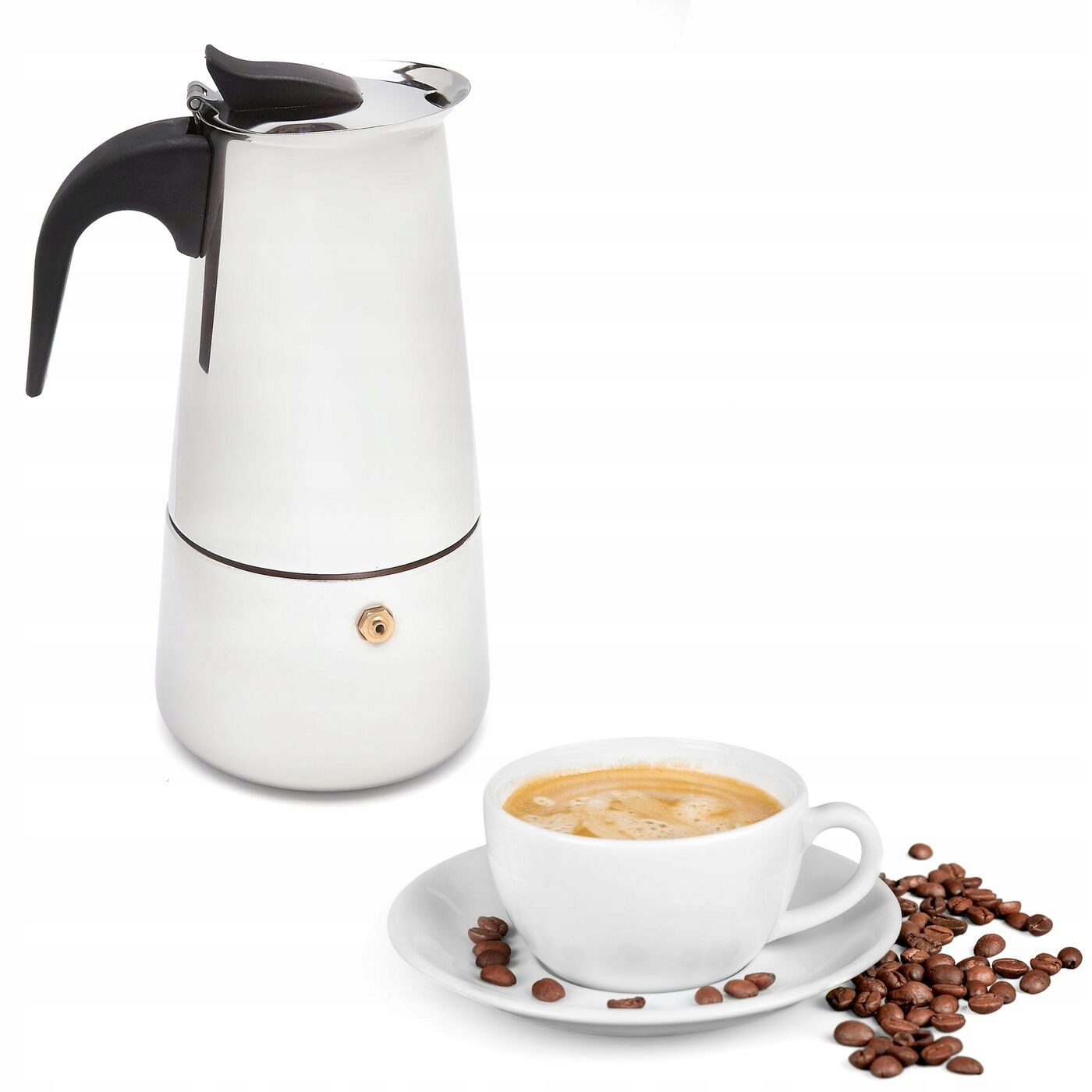 

Ciśnieniowy Zaparzacz Do Kawy kawiarka 6xESPRESSO