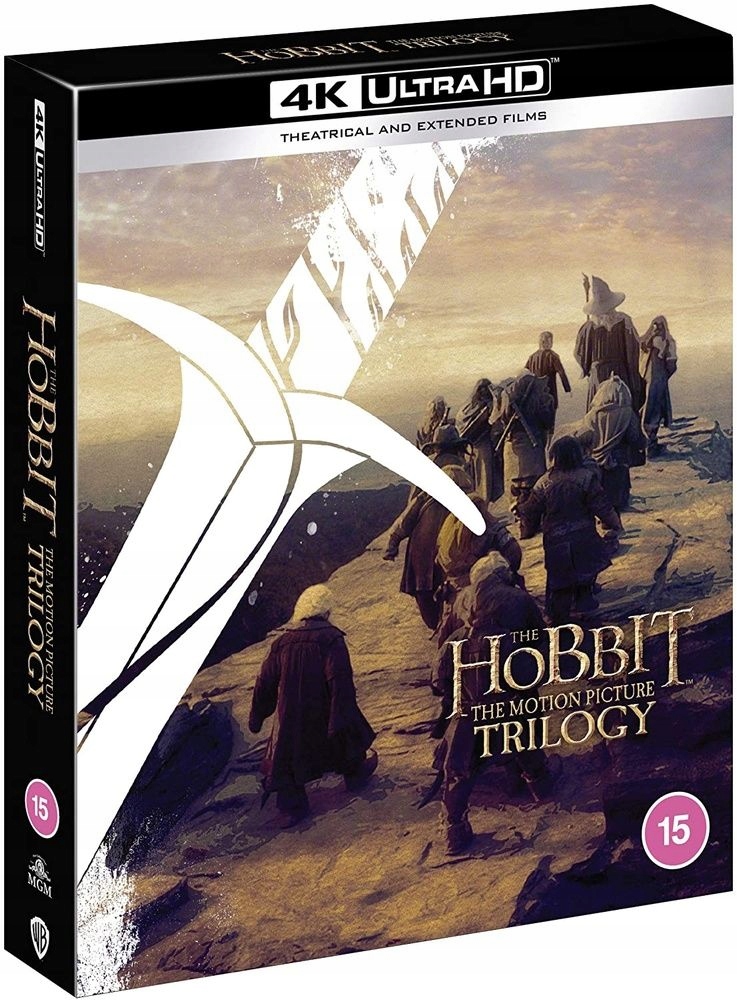 Hobbit 1-3 [6 Blu-ray 4K] Trylogia /Komplet: Kinowe i Rozszerzone z Pl/