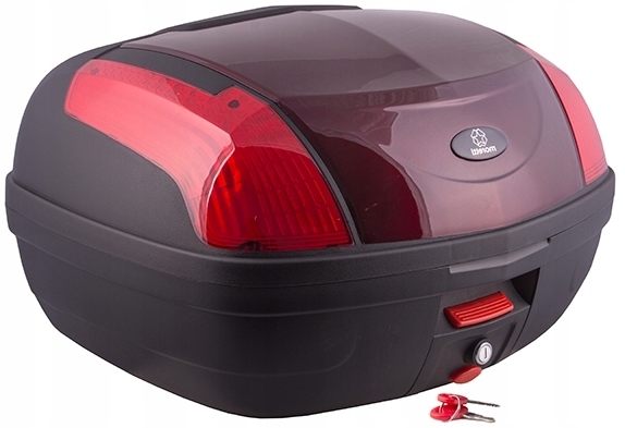 УНИВЕРСАЛЬНАЯ МОТОЦИКЛЕТНАЯ СУМКА ! КРАСНЫЙ 2 ШЛЕМА !