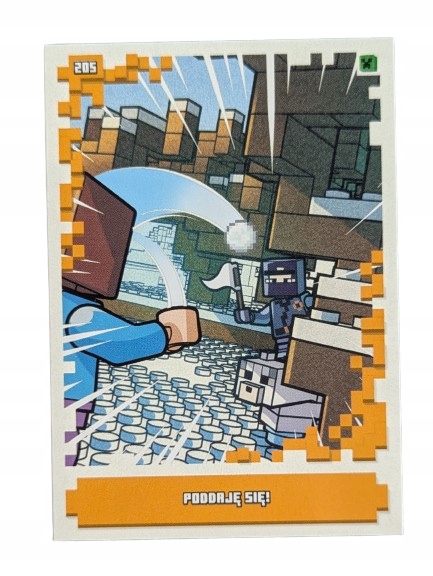 Karta Lego Minecraft Seria 1 Numer 205