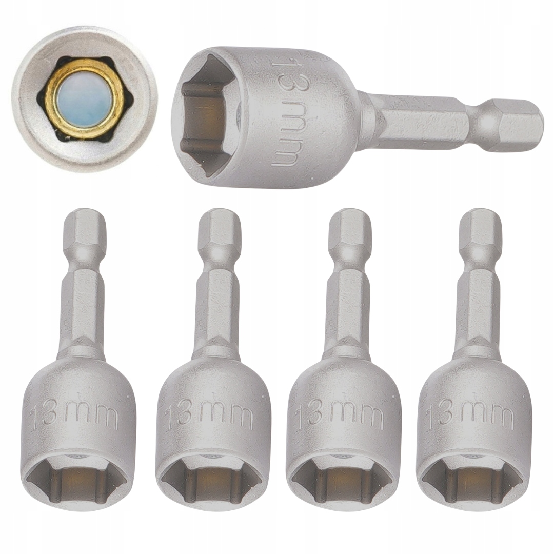

Nasadki Magnetyczne Do Wkrętarki 13 MM Komplet