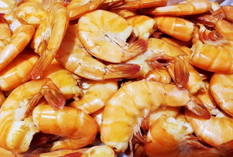 Levně Uzené krevety Rafa 0,5 kg uzené