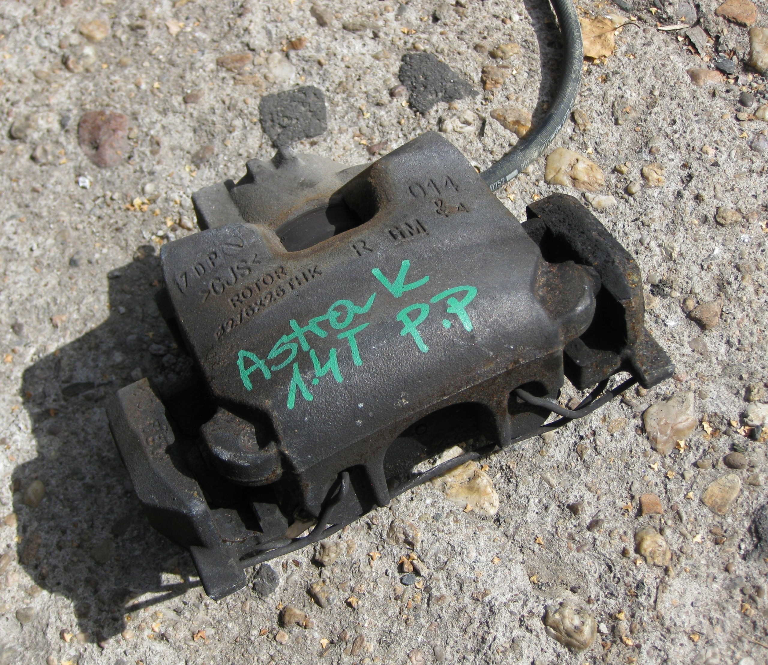 OPEL ASTRA K V KOMBI caliper brake right front electrical