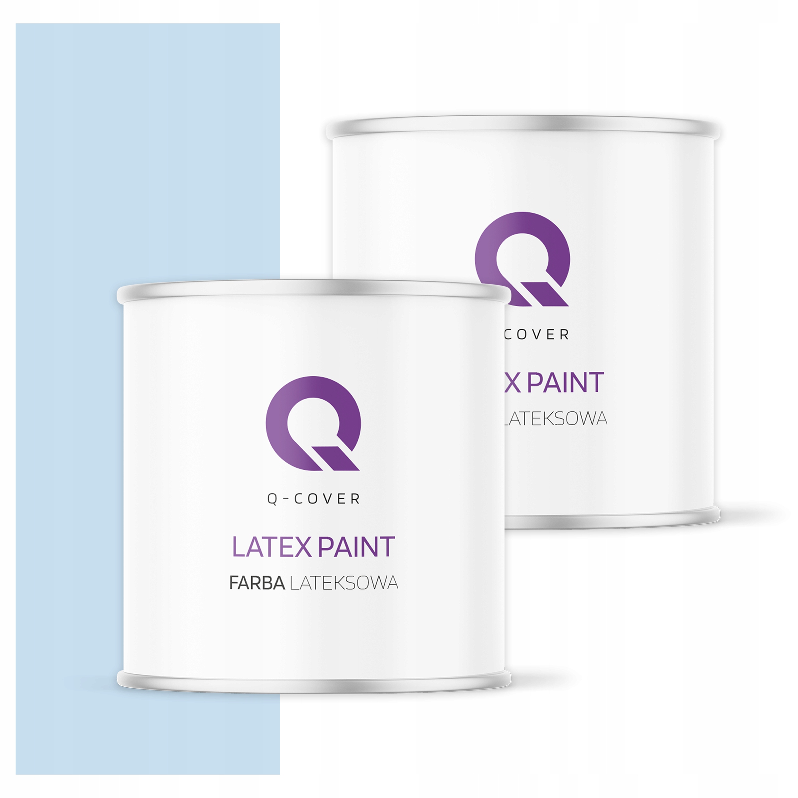 Barva vnitřní stropní barva 2L Hluboká matná barva Modrá H0169