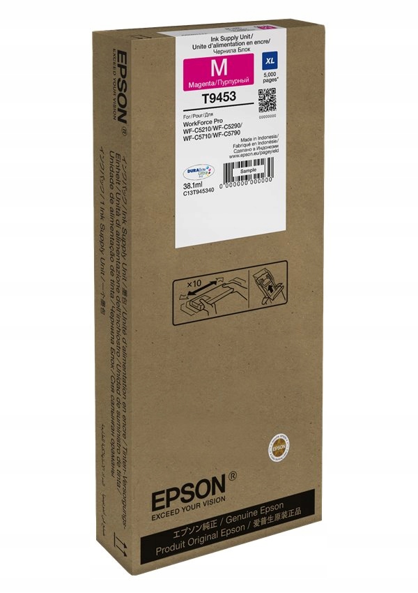 Epson inkoustová náplň/ C13T945340/ WF-C5790DWF/ WF-C5710DWF/ WF-C5290DW/ W