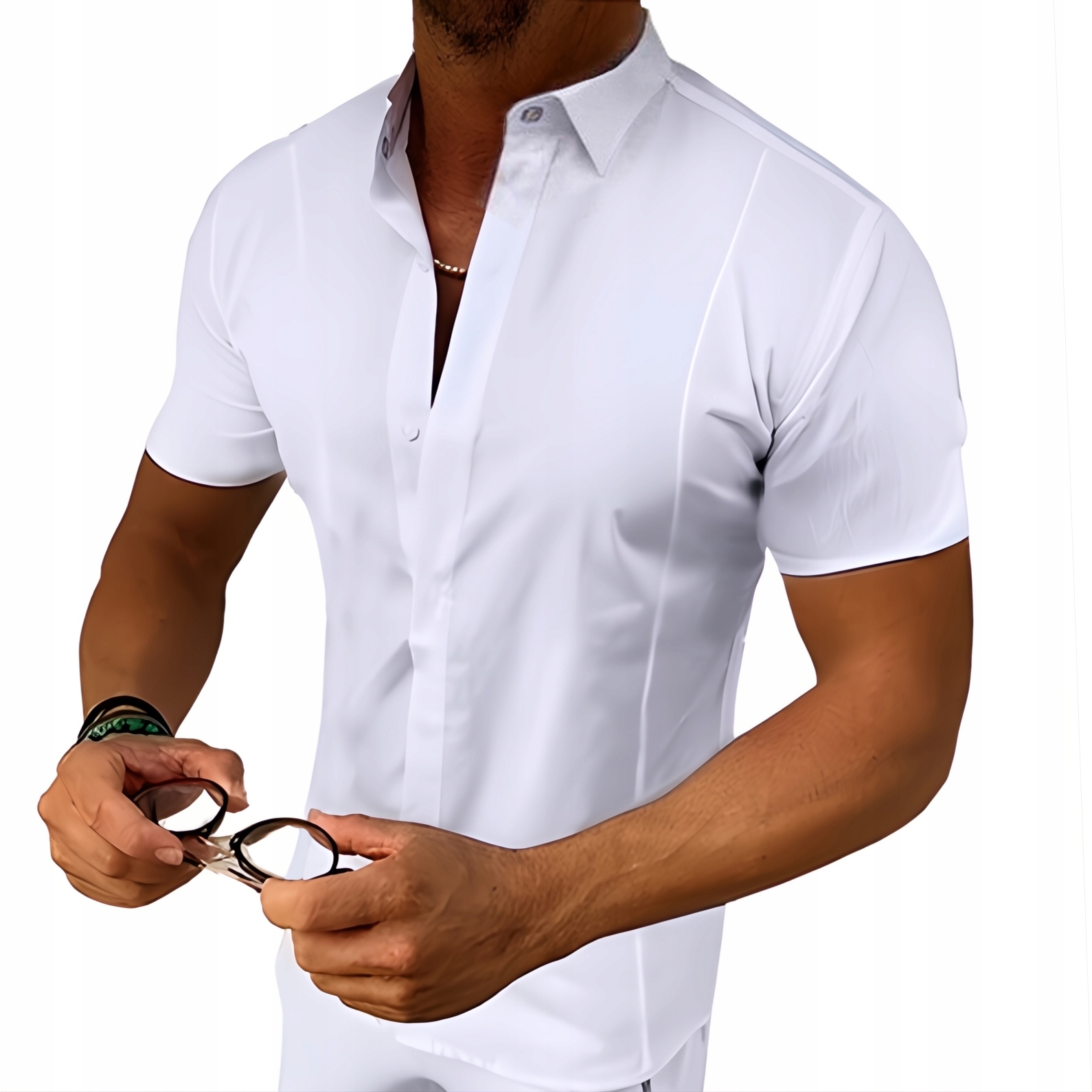 Pánská košile Elegantní Klasická Svatba Svaté Přijímání Ležérní Svatební Hostina