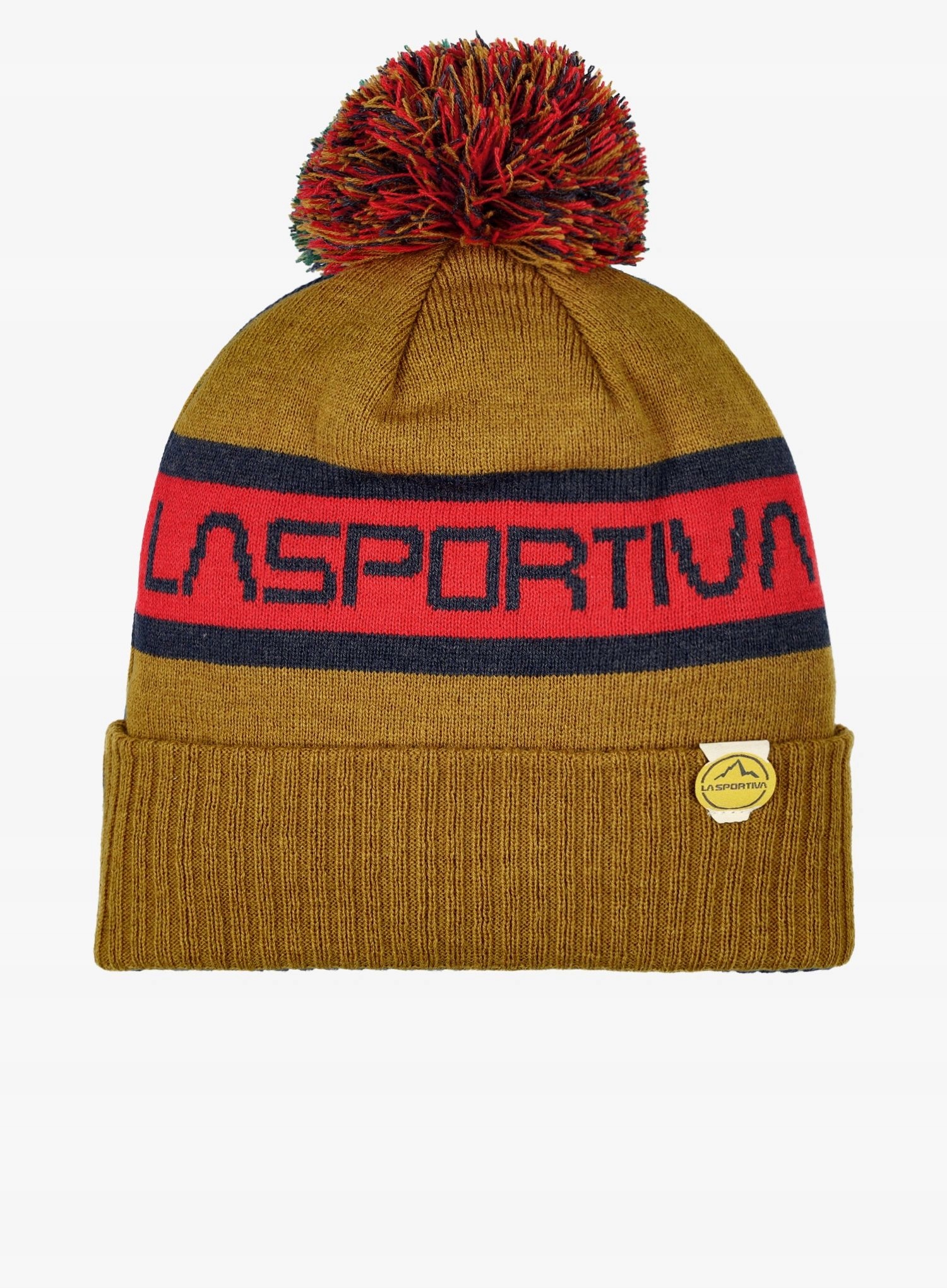 Czapka zimowa La Sportiva Orbit Beanie savana/mountain red S-m