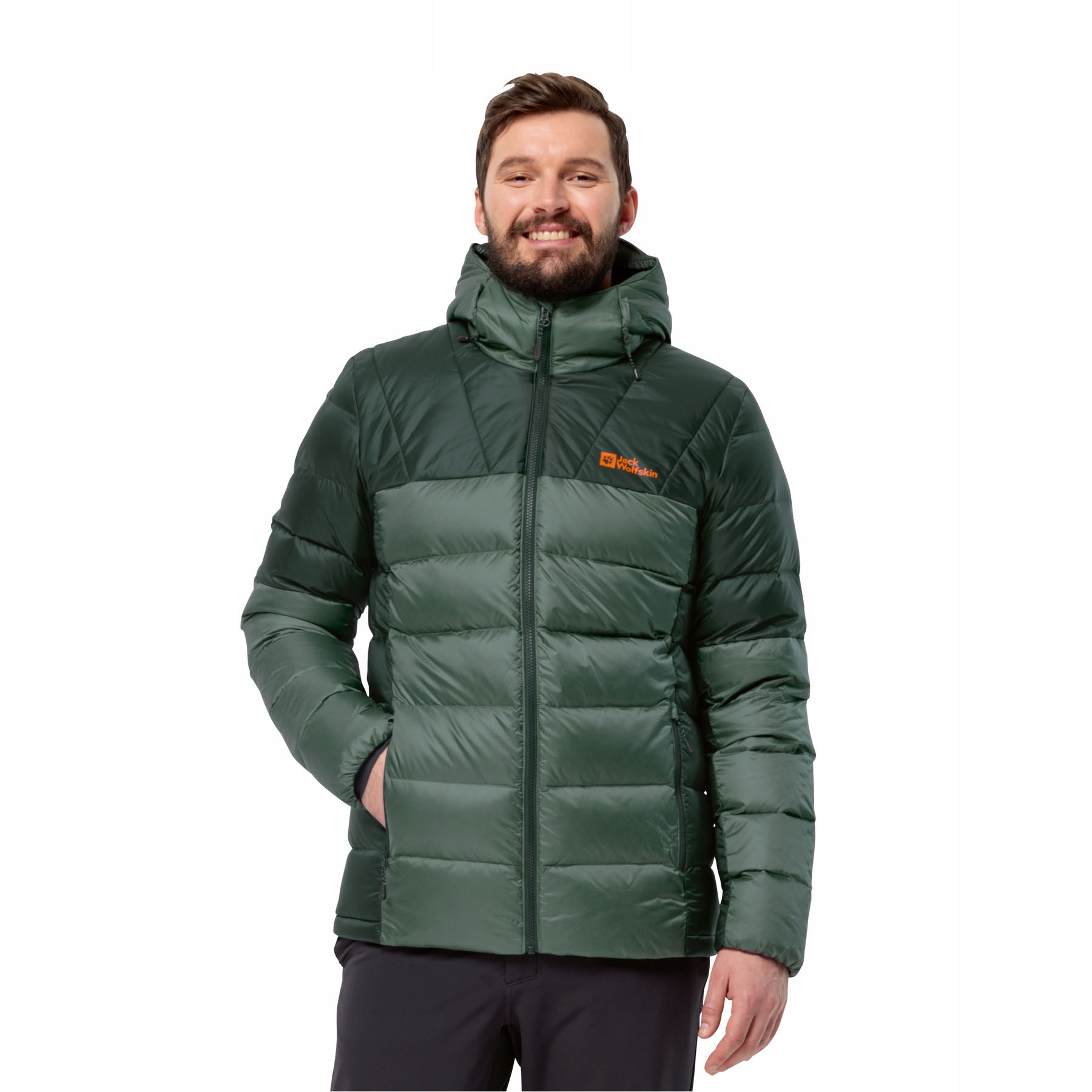 Męska kurtka puchowa zimowa Jack Wolfskin Nebelhorn Down Hoody S