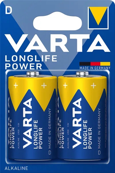 Batteries D 1.5V LR20 (2x) Varta Consumer Batteries