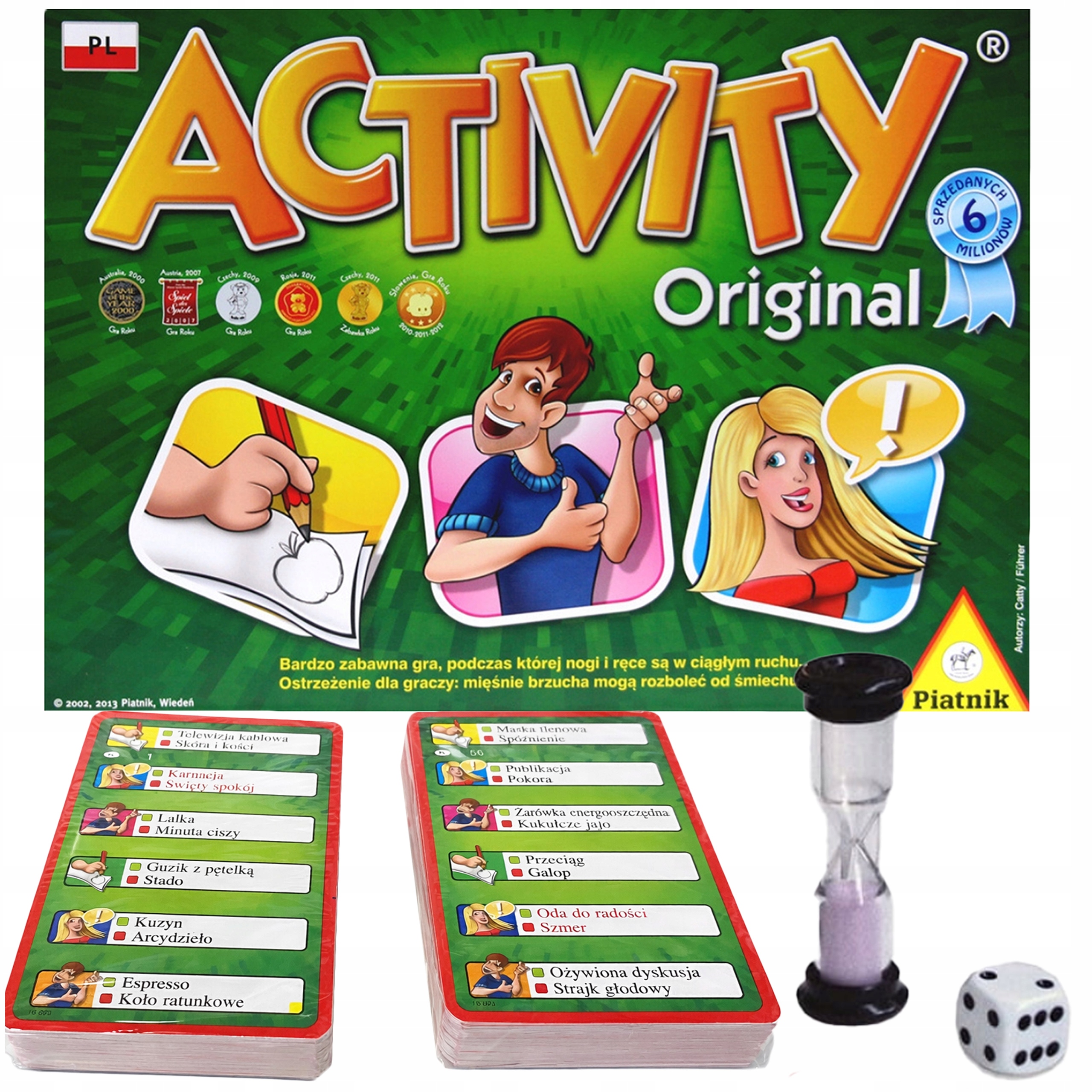 Planszówki Alexander Activity Compact Gra Planszowa dla całej Rodziny duża