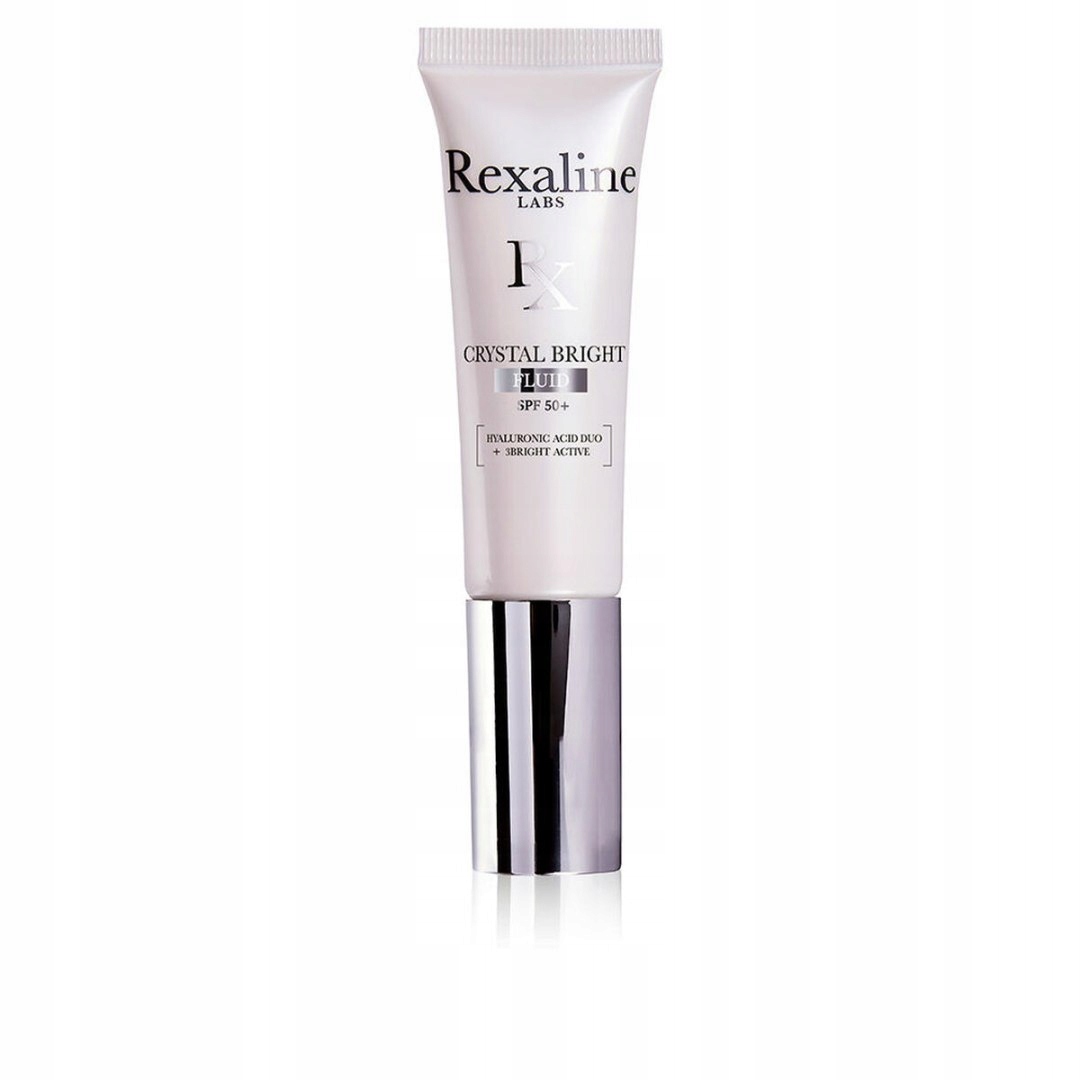 Hydratační matující fluid Rexaline Crystal Bright Spf 50 Kyselina hyaluronová