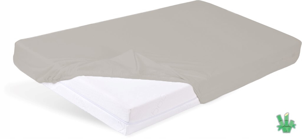 Prostěradlo s gumičkou 160x200 béžové pro matrace do 20 cm