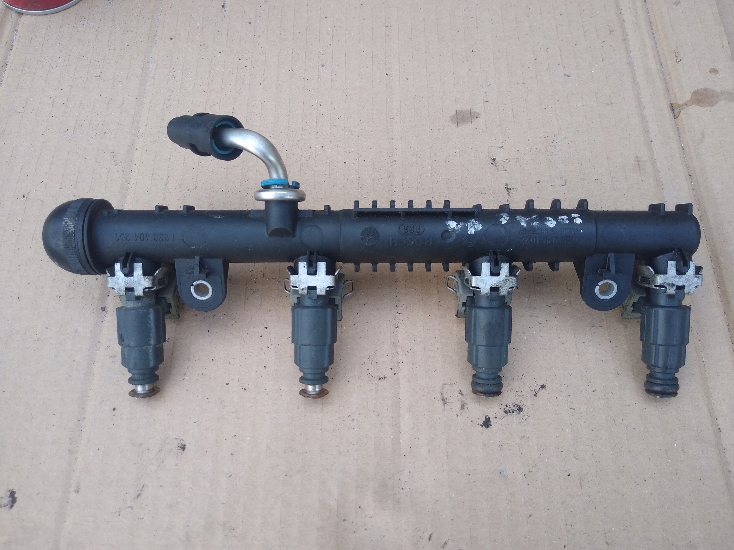 Rampe injection Injecteurs 0280151076 OPEL