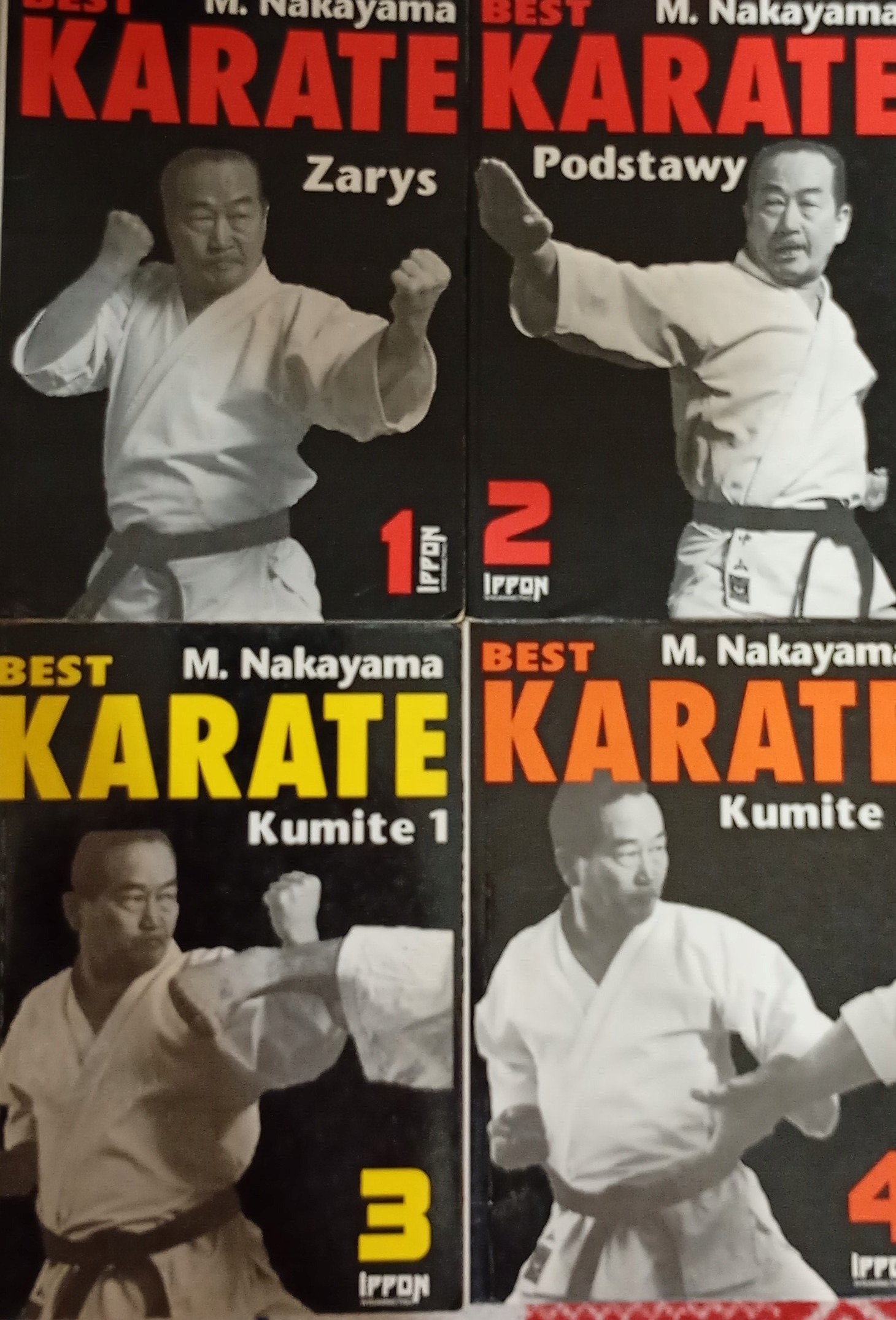 Best Karate 1-4 Komplet M.Nakayama