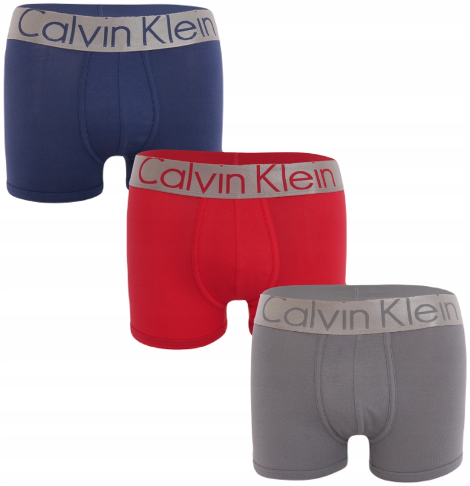 

Calvin Klein Bokserki Męskie 3PACK Steel XL