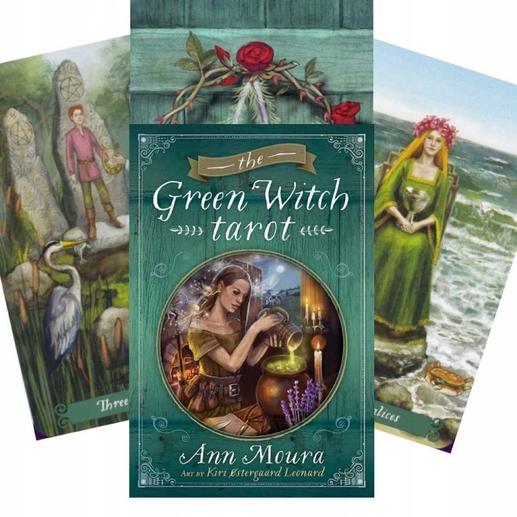 Karty Llewellyn Green Witch Tarot Ann Moura