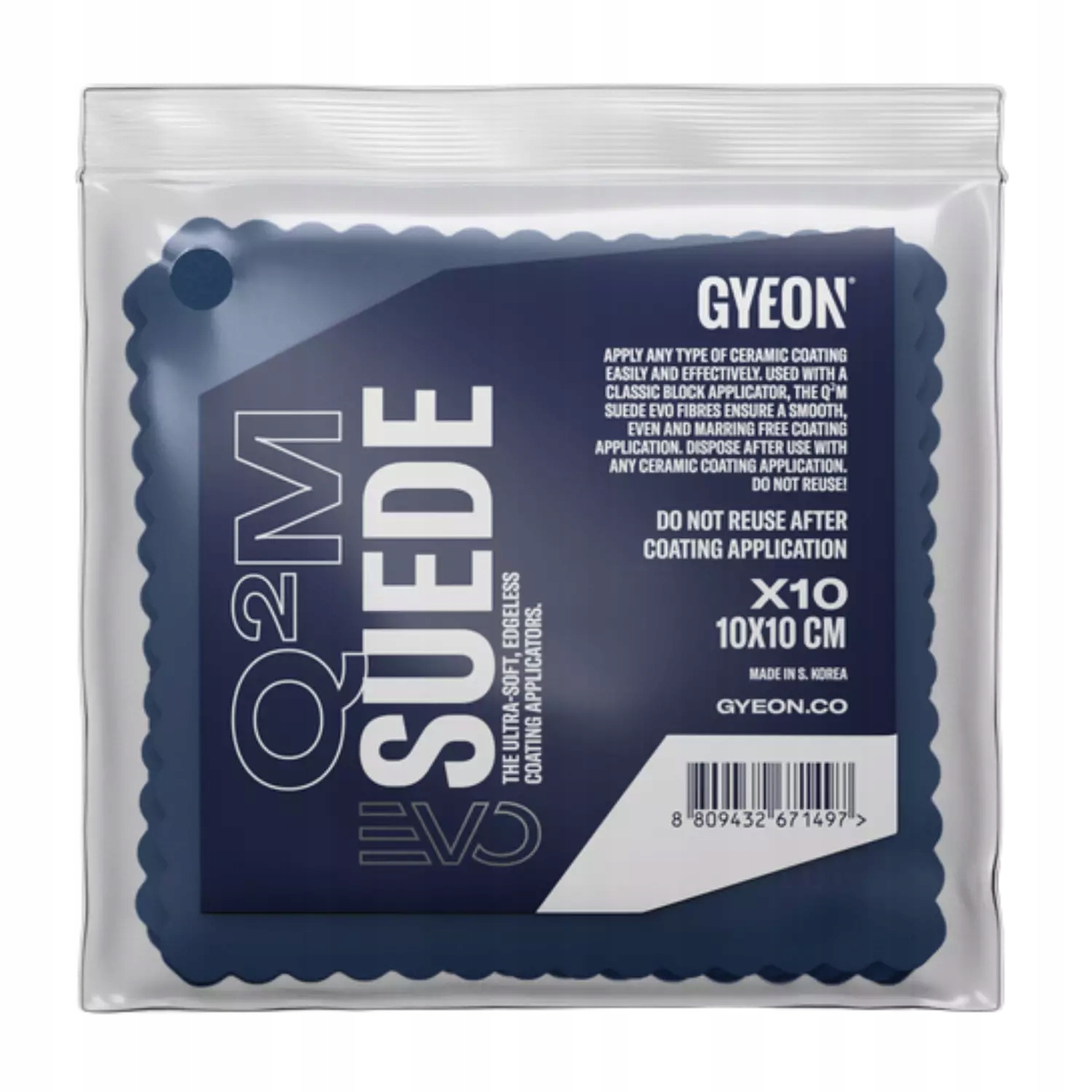 Gyeon Q2M Suede Evo 10x10cm 1 szt.