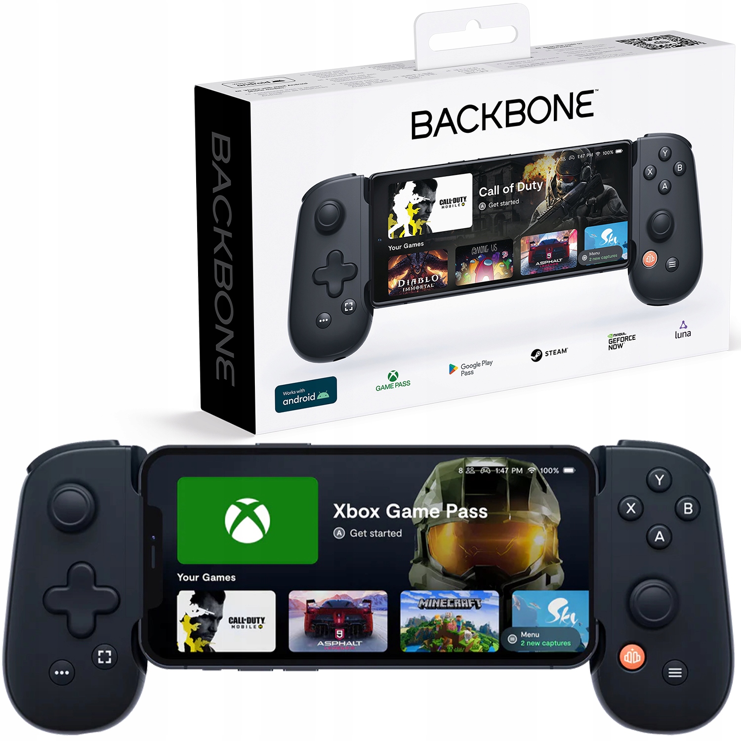 BACKBONE ONE XBOX STANDARD KONTROLER GRY USBC DO IPHONE 15 / ANDROID Sklep, Opinie, Cena w