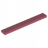 

Lego Tile 1x8 4162 4261701 DRed 1szt New