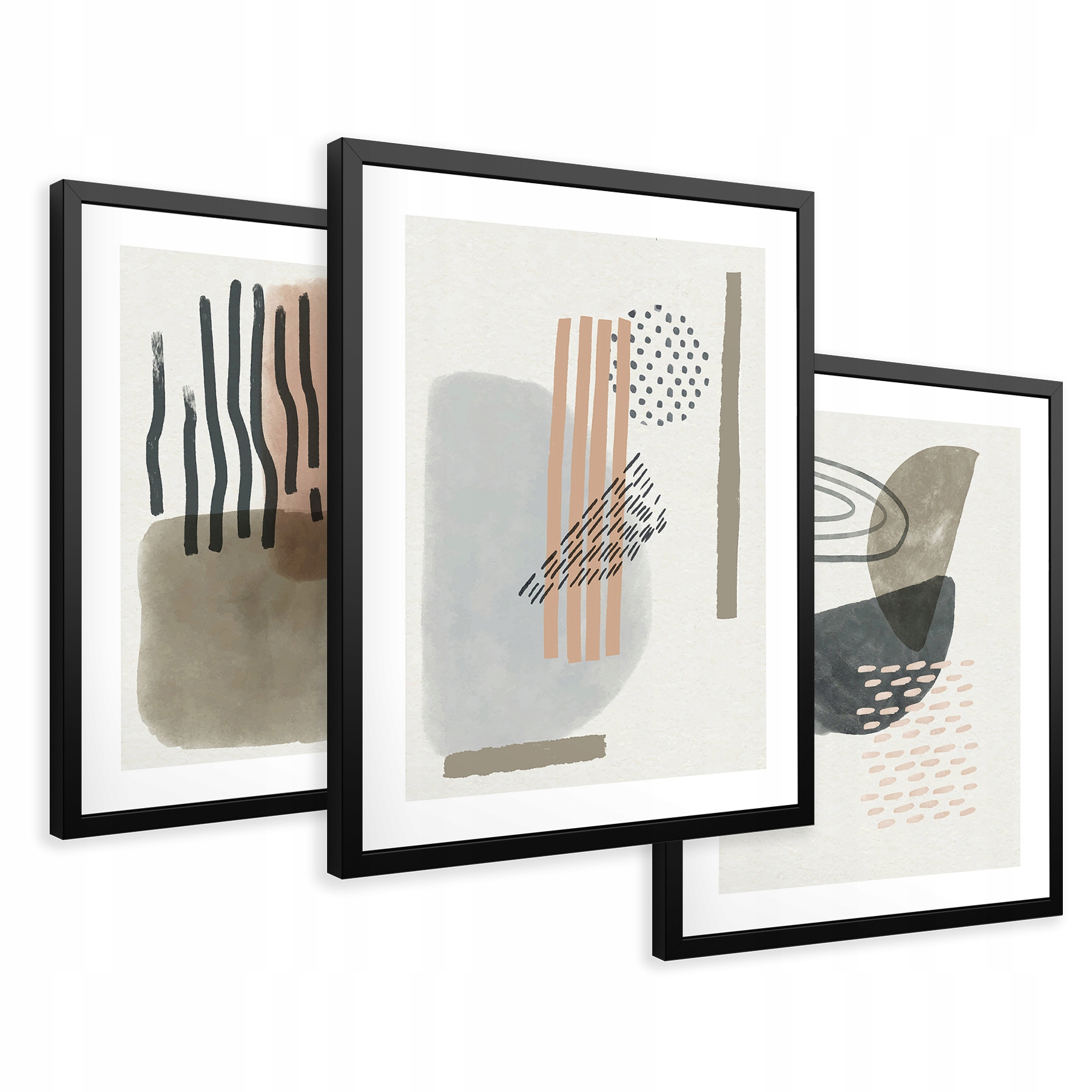 

Obrazy w ramie abstrakcyjna akwarela 43x99