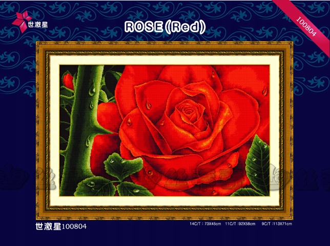 Křížková výšivka počítaná sada (kanva, mulina)