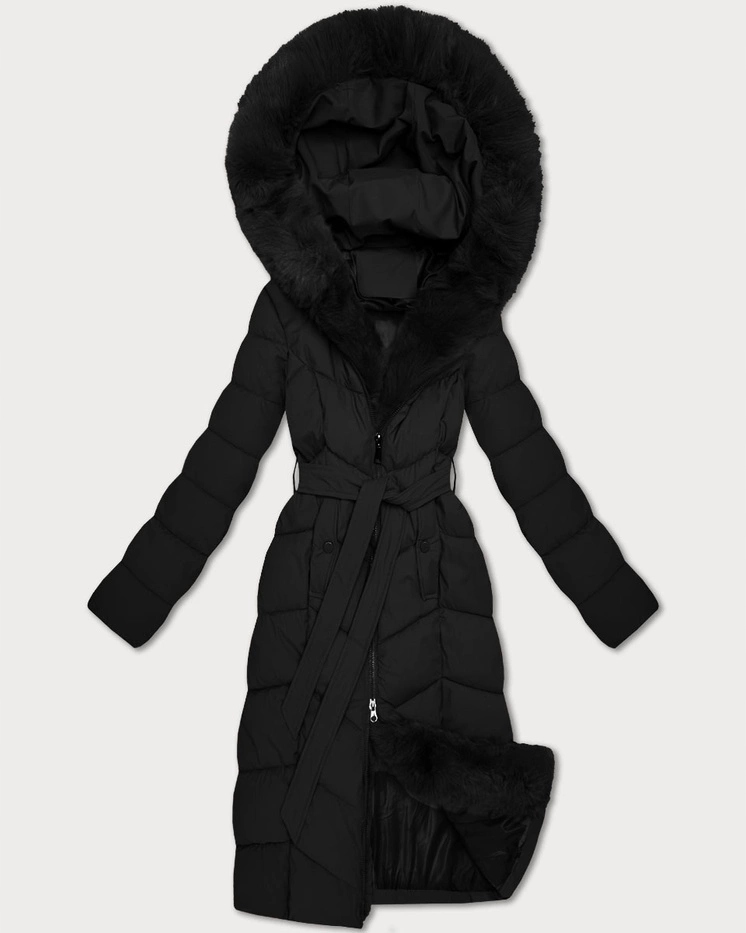 Zimní Kapuce S Kapucí B8525 Černá L (40)