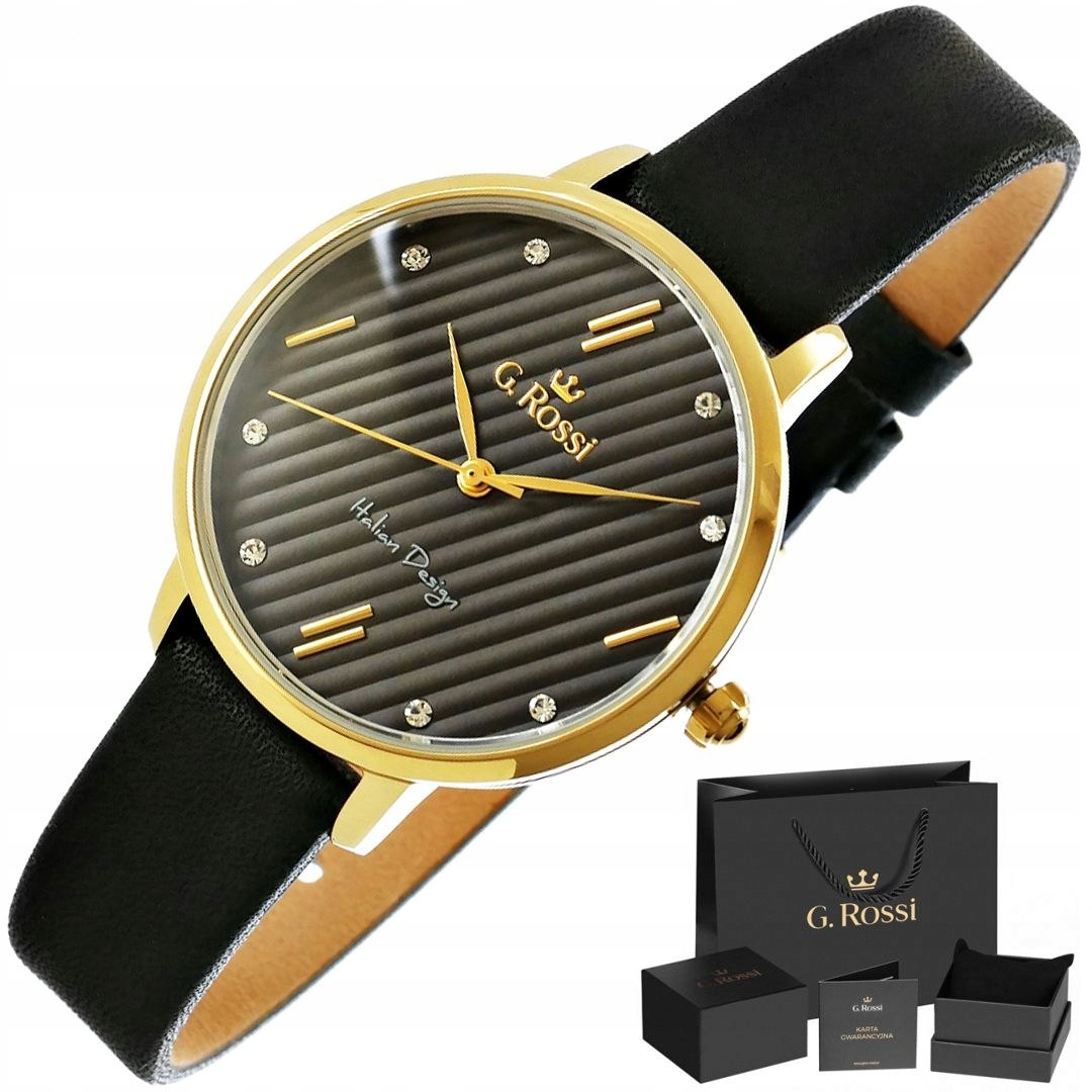 

Zegarek Damski G.rossi Klasyk Na Pasku + Pudełko