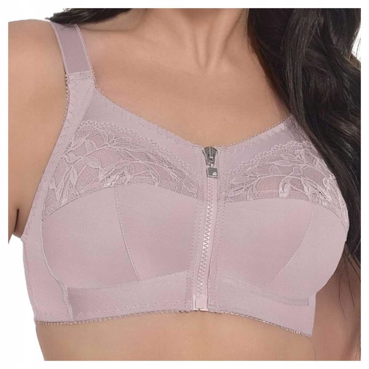 Viki Měkká podprsenka se zapínáním vpředu soft Zuza1 586 křemenná růžová 80C