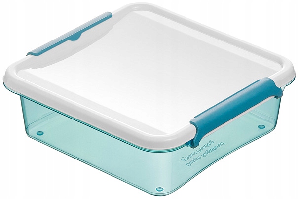 

Pojemnik plastikowy na żywność z pokrywką 600ml