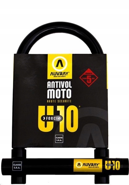 Zapínanie U-lock Auvray U-force 10 120 X 217 MM 18 MM Bolec Ako Darček