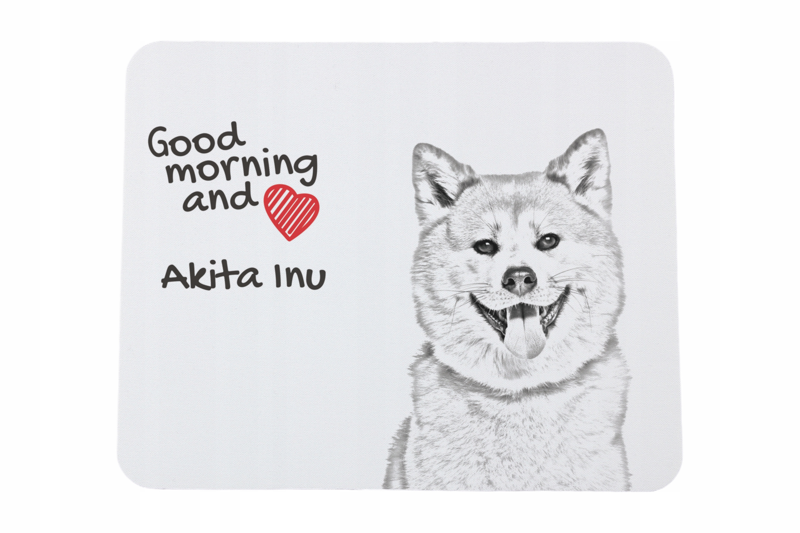 Akita, Akita Inu podkładka pod myszkę z nadrukiem, personalizowana podkła