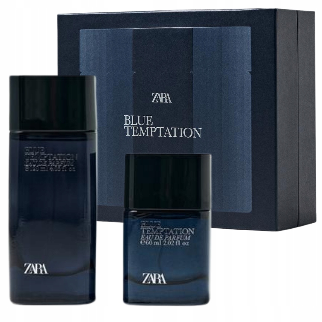 Zara Blue Temptation Edp sada 120 ML 60 ML Parfém pro muže
