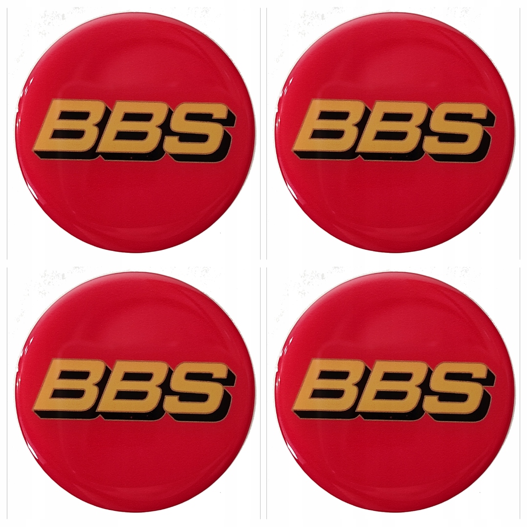 EMBLEMAT LOGO ZNACZEK 3D bbs 70 mm 4szt