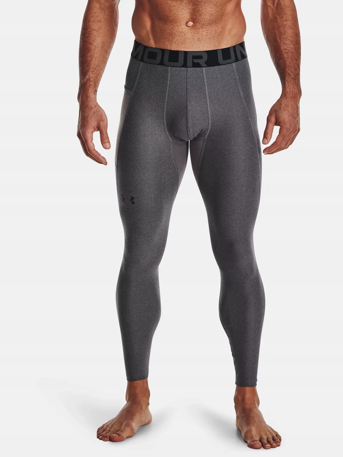 LEGGINSY SPORTOWE MĘSKIE UNDER ARMOUR DO BIEGANIA TERMOAKTYWNE 1361586-090 Marka Under Armour