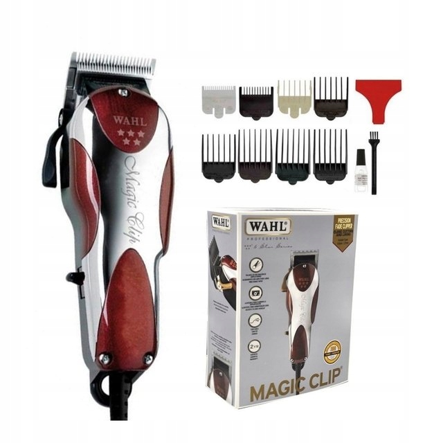 Wahl Magic Clip Pro Síťový strojek Barber Kadeřník Chrom