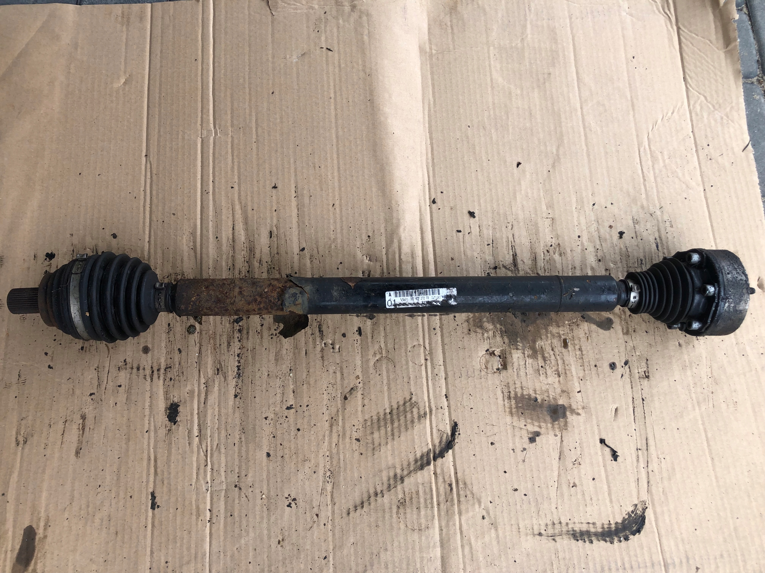 semi-axis right VW SKODA AUDI 1K0407272FR