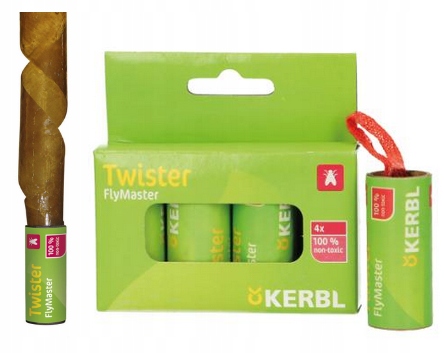 

Lep Na Muchy Okgrągły Twister 4SZT. Kerbl