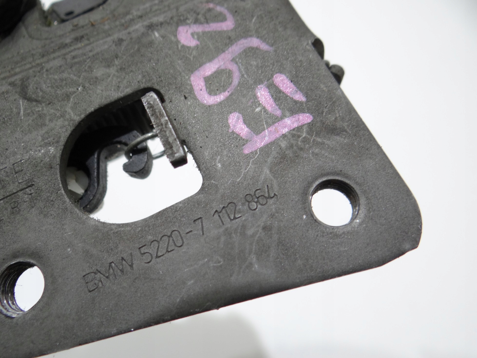 lock RYGIEL KANAPY right rear part BMW E92 7112864