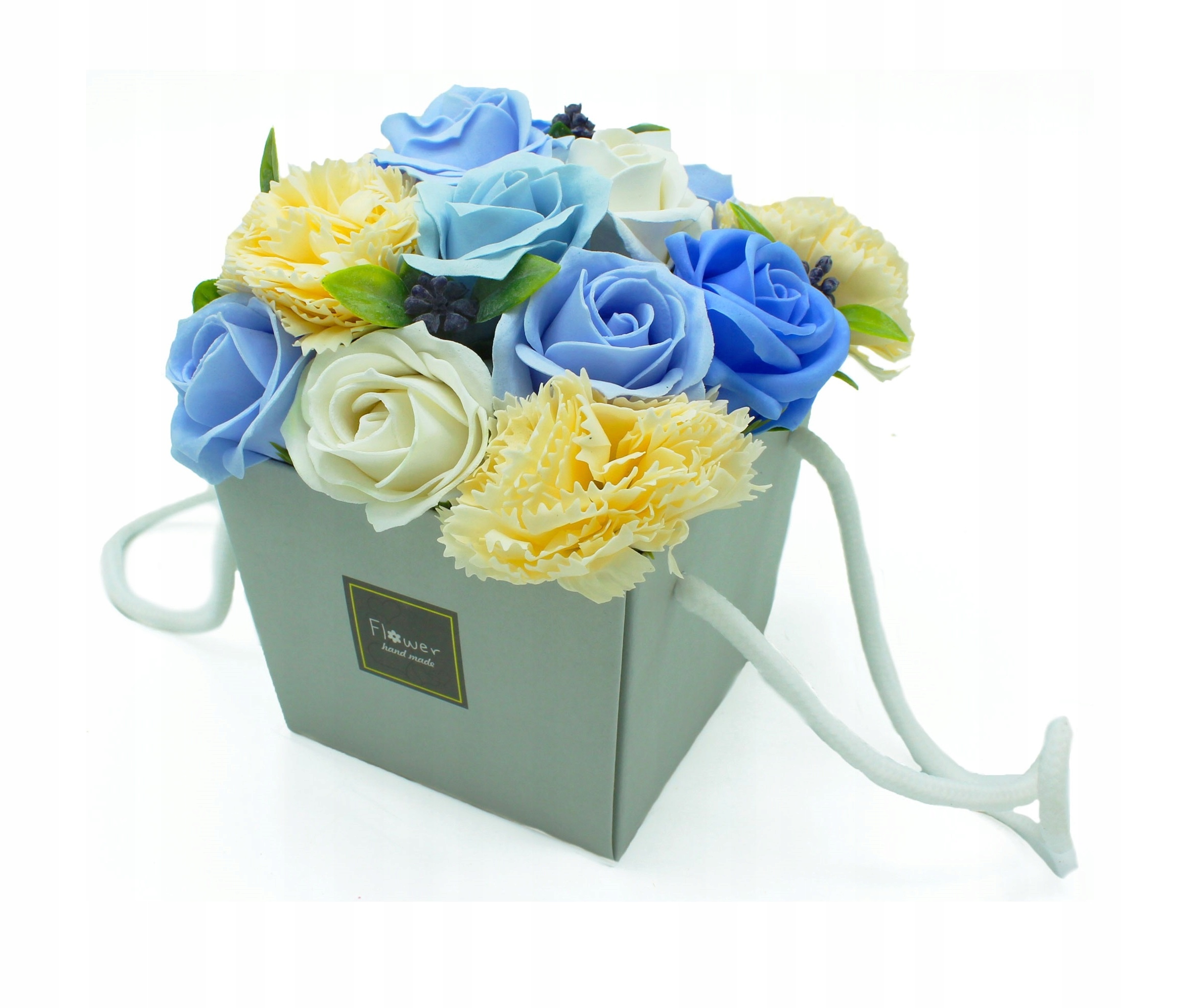 Mýdlová Modrá Květinová Kytice Dárek Pro Ni