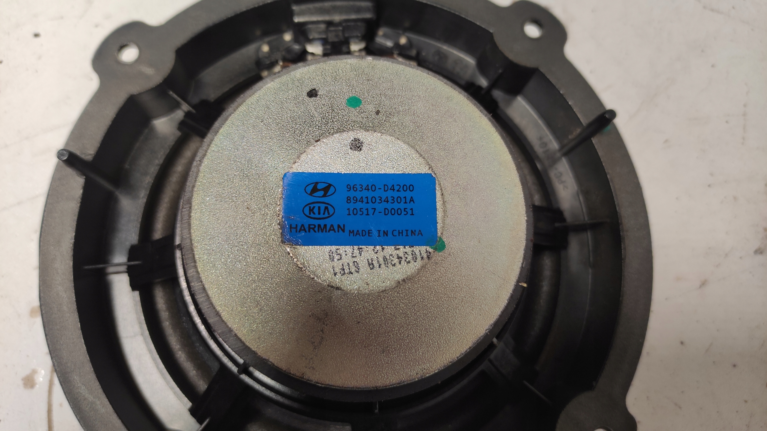 KIA OPTIMA IV speakers speaker rear part HARMAN 96340-D4200