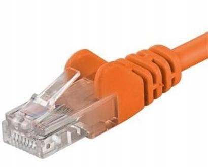 PremiumCord Patch kabel Utp RJ45-RJ45 CAT6 5m pomarańczowy