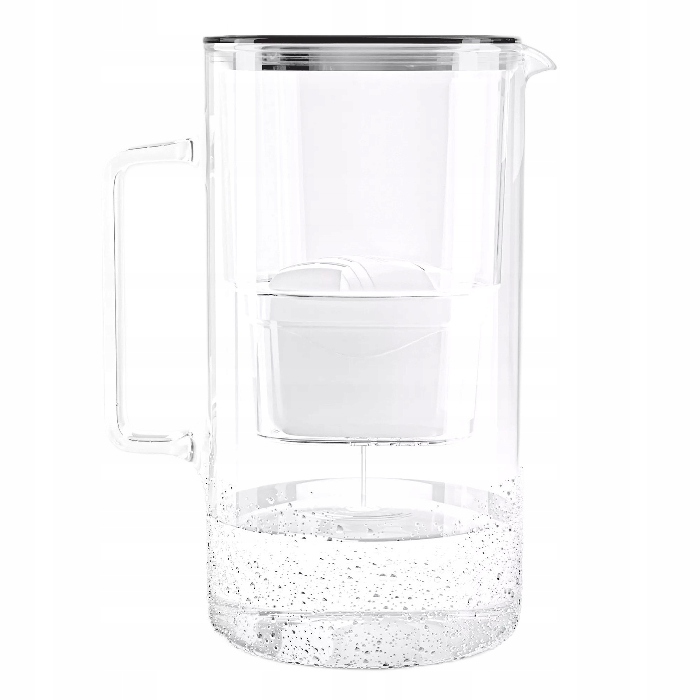 Dzbanek do wody filtrujący Wessper WES201-FF-BK 3L filtr szkło borokrzemowe