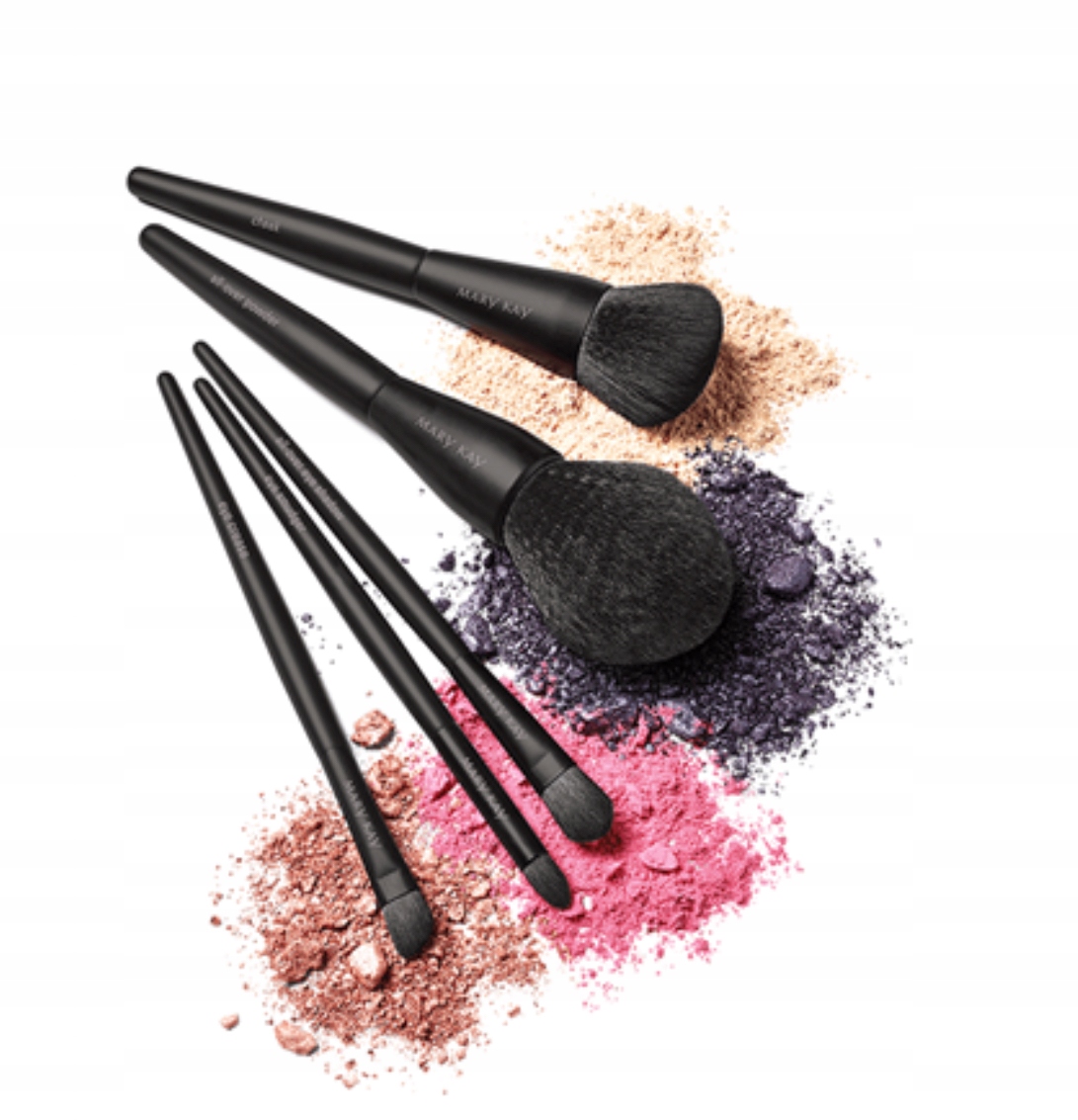 Zestaw Profesjonalnych Pędzli do Makijażu Mary Kay