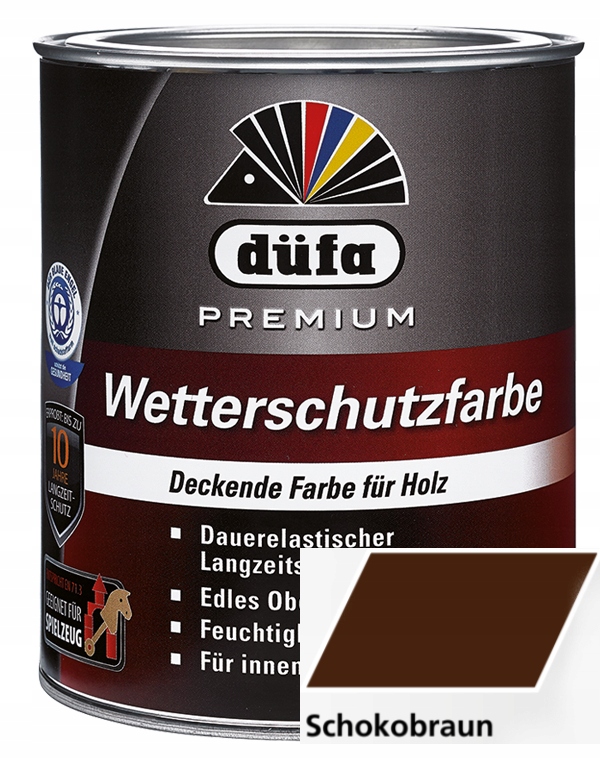 

Premium Wetterschutzfarbe 2,5 L Brąz Czekoladowy