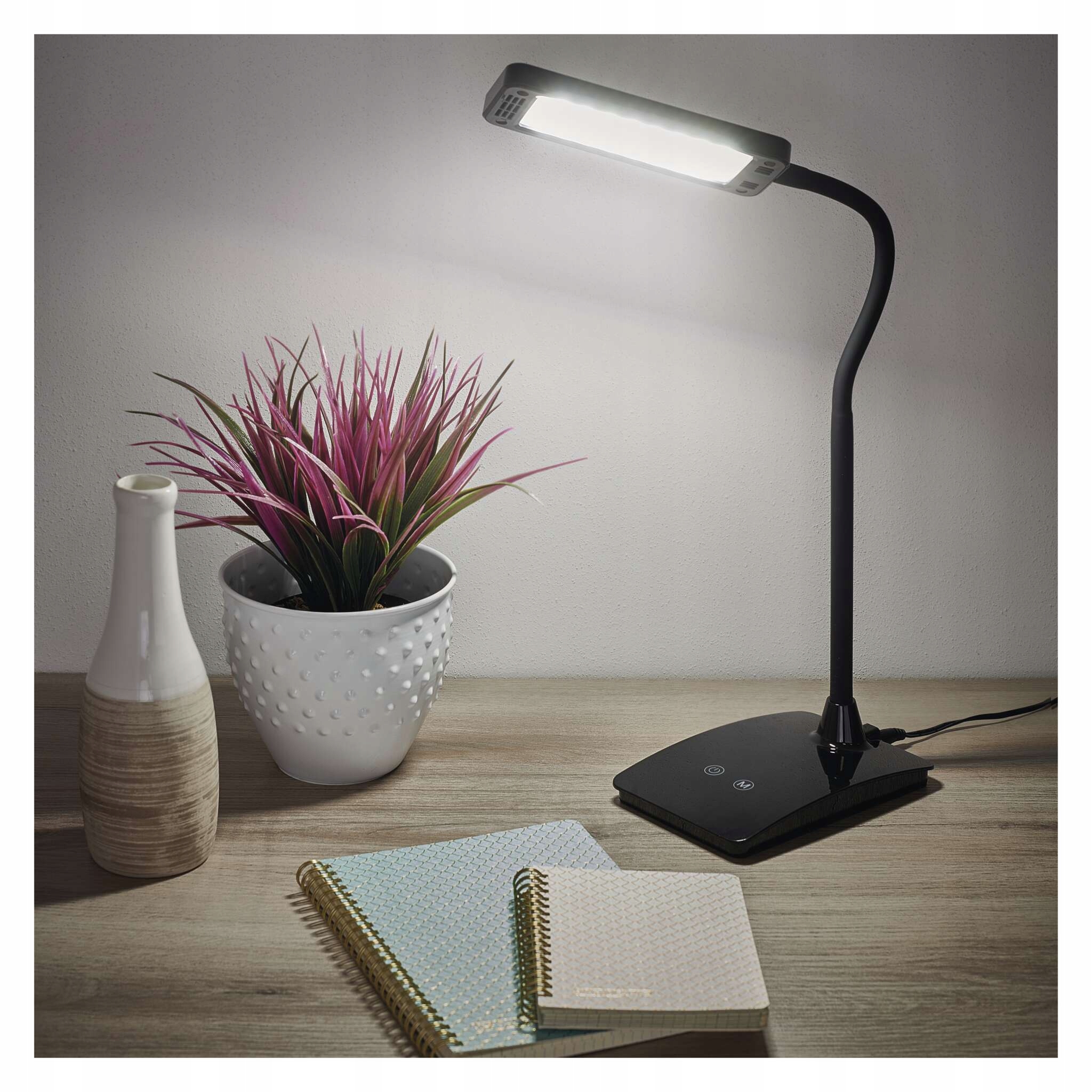 Emos Eddy Z7599B Led stolní lampa 6 W, černá, stmívatelná