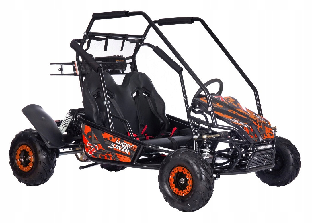 quad spalinowy Lucky Seven Lift pojemność 125 CC do 46 km/h Amortyzatory