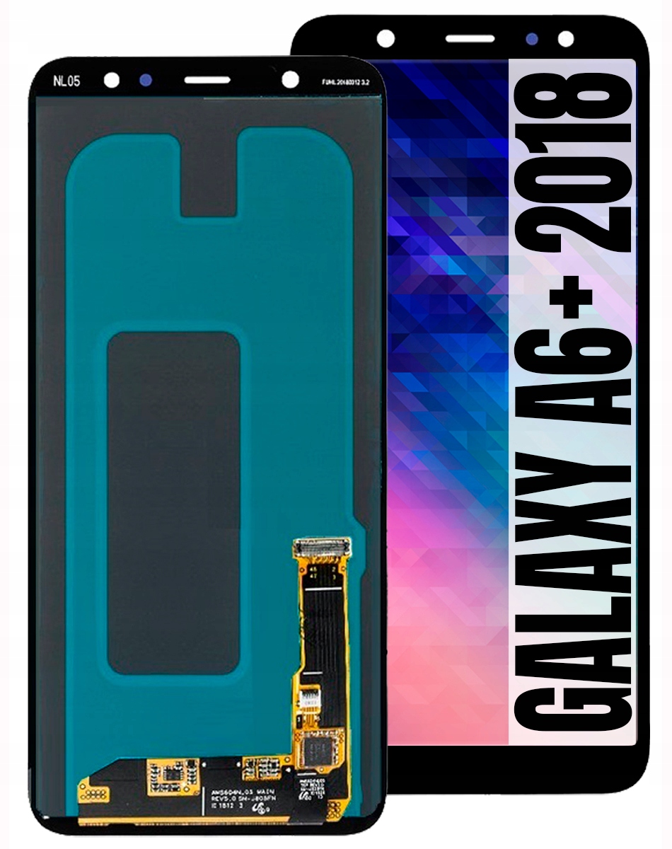 Displej Pro Samsung Galaxy A6 Plus 2018 A605 Oled LCD