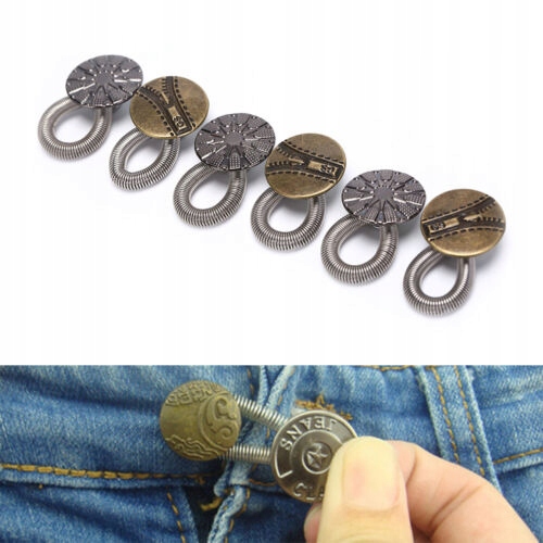 Knoflík Rozšiřující Kalhoty Komplet 6 Kusů Knoflíky pro rozšíření Oprava